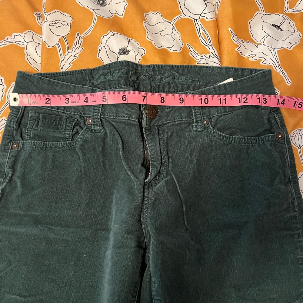 Green Corduroy Pants